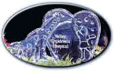 Valley Hospital ice carvings