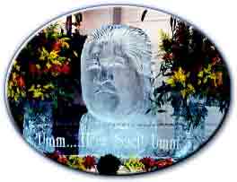 Portrait Ice Sculptures