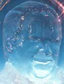 Rush Limbaugh ice sculpture